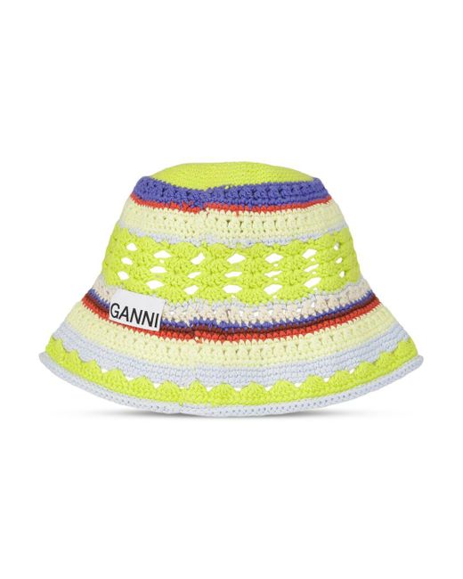 crochet hat ganni