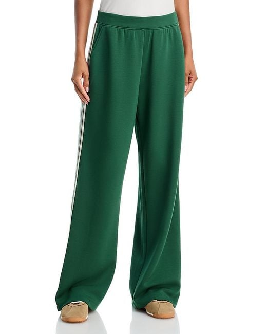 Aqua Green Side Striped Pants