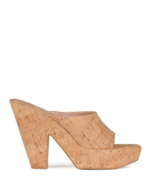 Jeffrey Campbell Brown Enriched Wedge Platform Sandals