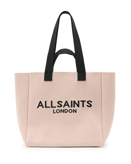AllSaints Pink Izzy Large Tote