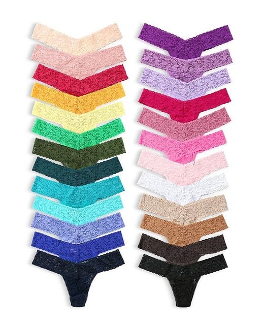 Hanky Panky Pink Low Rise Thong 25-Pack Advent Calendar