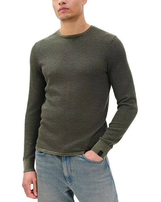 Rag & Bone Gray Gregory Merino Wool Blend Sweater for men