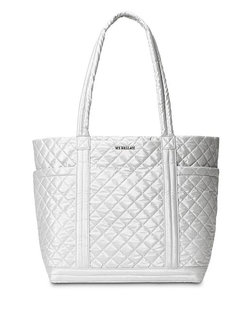 MZ Wallace White Large Empire Tote