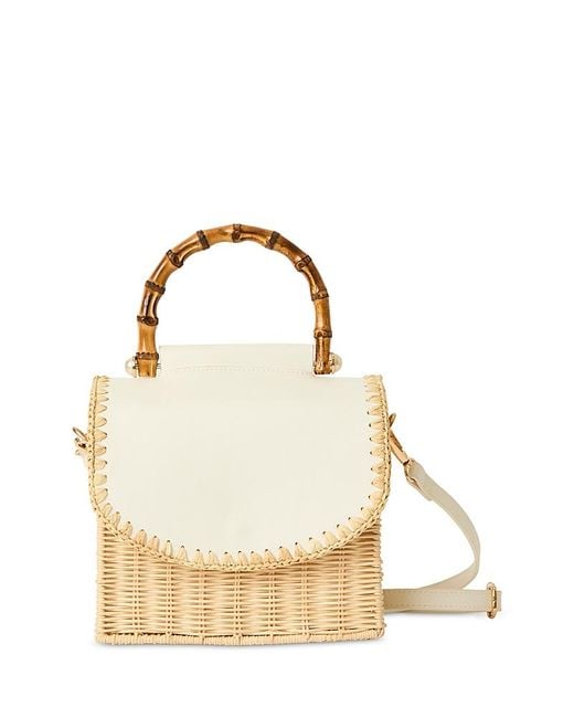 BTB Los Angeles Metallic Charli Box Bag