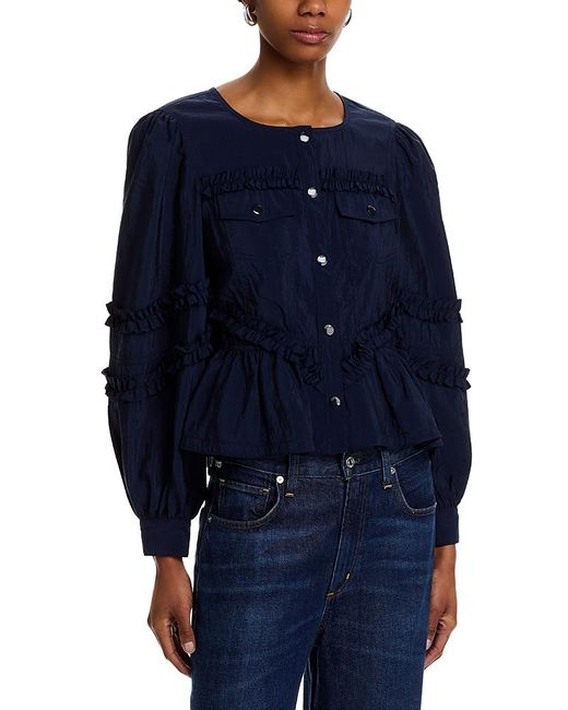 Cinq À Sept Blue Kumiko Jacket