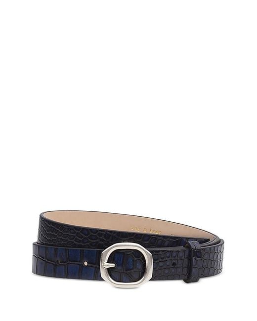 Rag & Bone Blue Small Audrey Belt