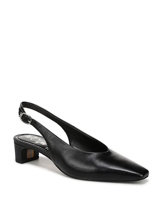 Sam Edelman Black Ronnie Slingbacks