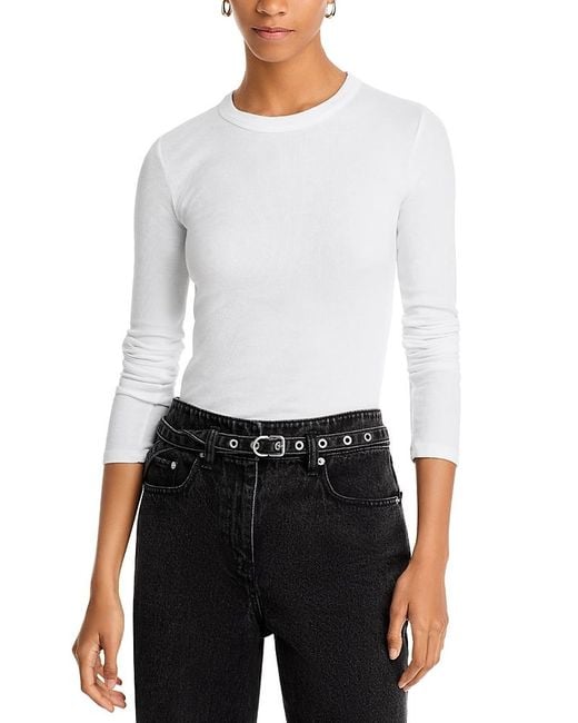 Cotton Citizen White Verona Crewneck Tee