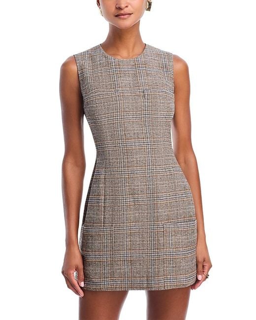 knee length dresses for ladies Guizio Lina Midi Dress Smoke Grey / XXS main image 1