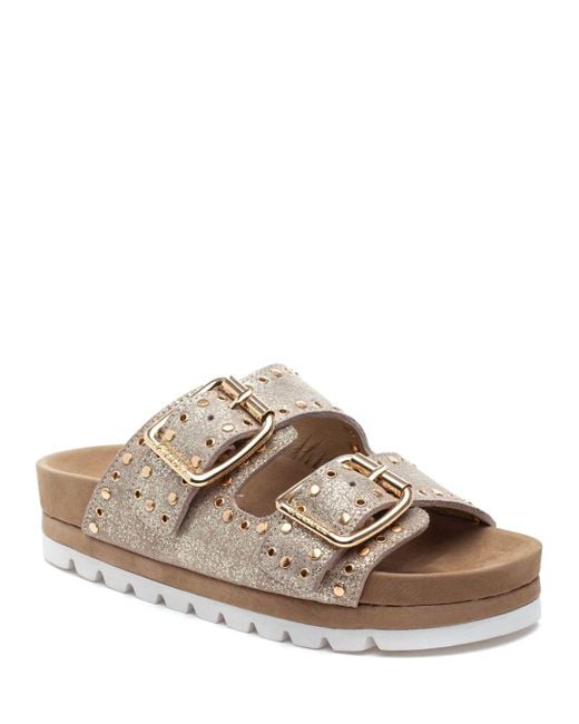 farryn studded slides