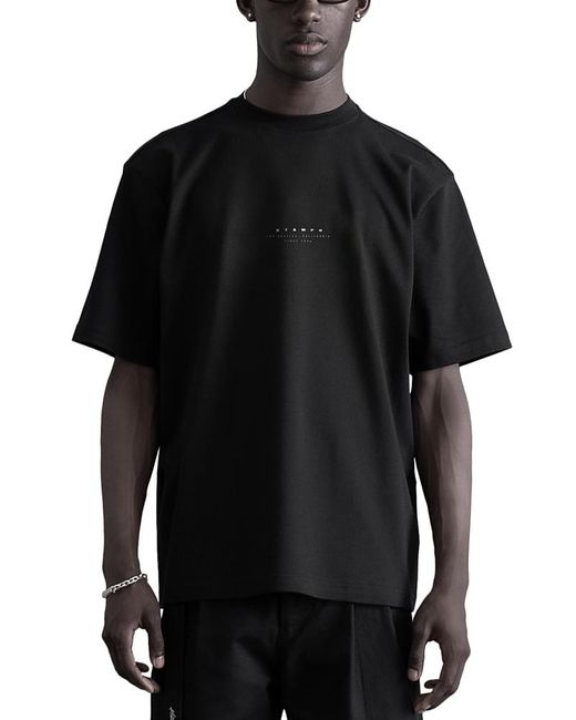 Stampd Black Strike Stack Relaxed Tee for men