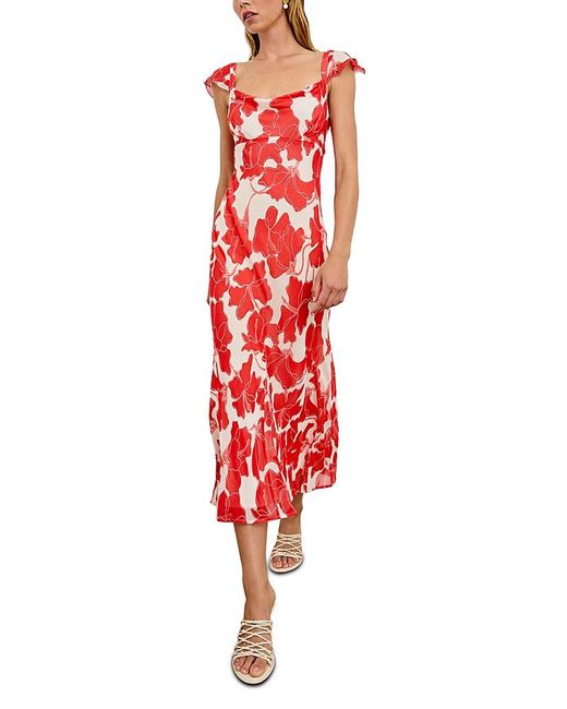 Rails Red Marigold Midi Dress