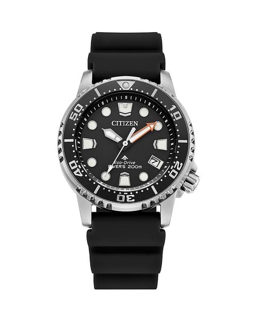 Citizen Black Eco-Drive Promaster Dive Watch, 36.5Mm