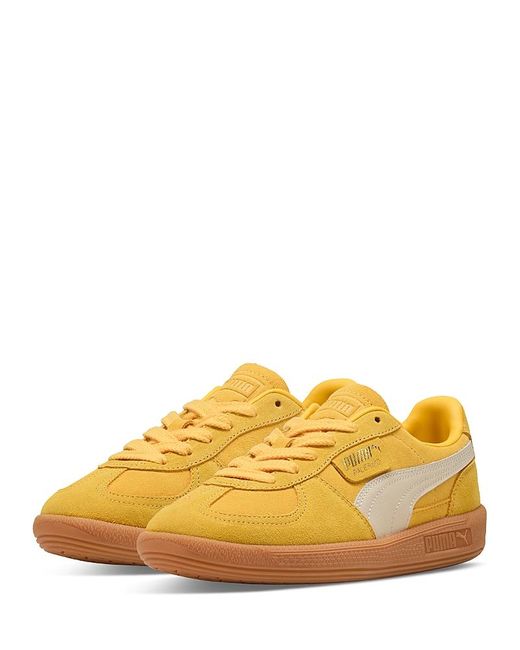 PUMA Yellow Palermo Sneakers