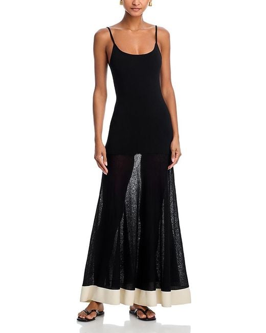 Solid & Striped Black The Tess Dress