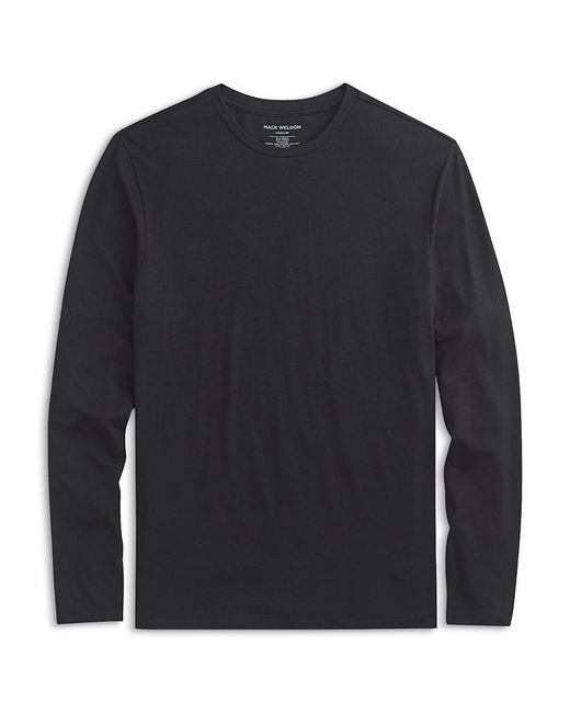 Mack Weldon Blue Cloud Fx Long Sleeve Crew for men
