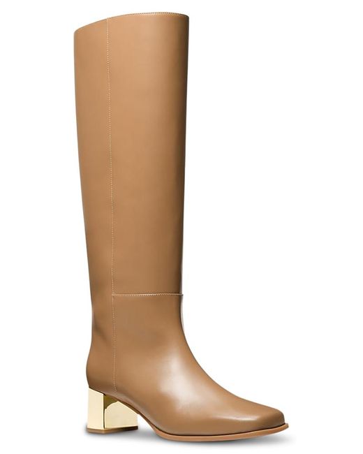 Michael Kors Brown Michael Matilda Leather Tall Boots
