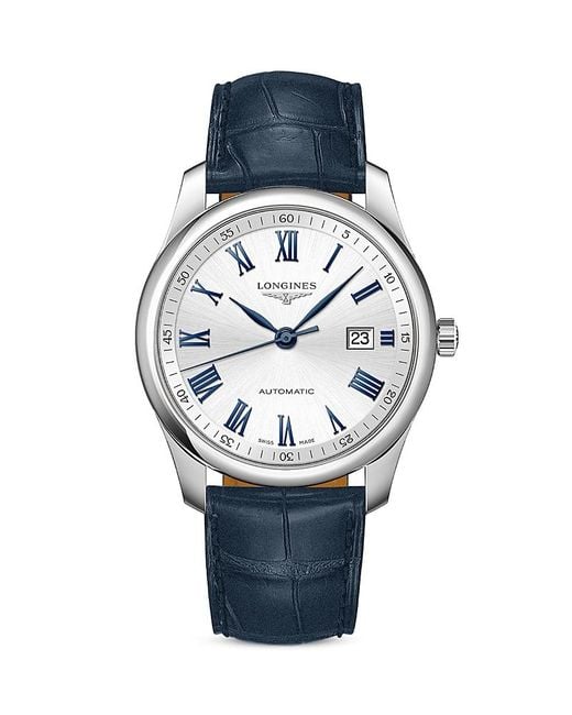 Longines Blue Master Watch, 40Mm for men