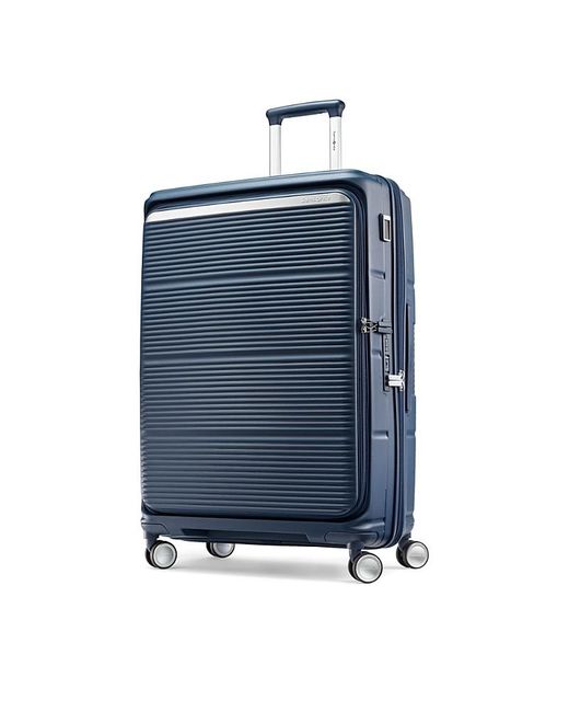 Samsonite Blue Paralux Hardside Expandable Large Spinner Suitcase