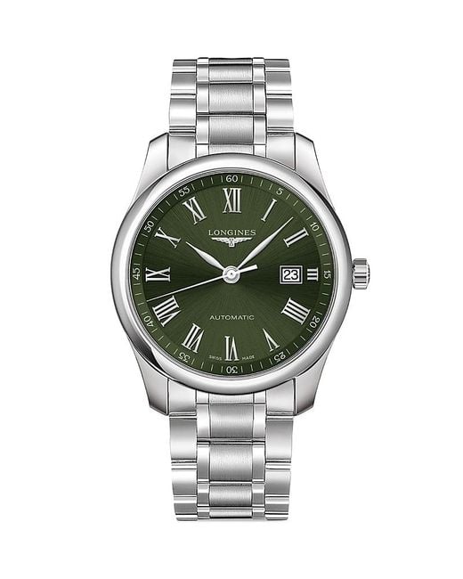 Longines Gray Master Watch, 40Mm for men