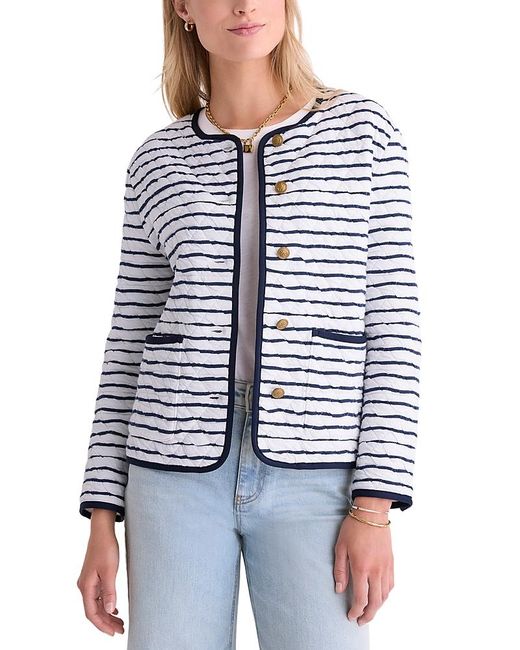 Vineyard Vines Blue Quilted Jacket