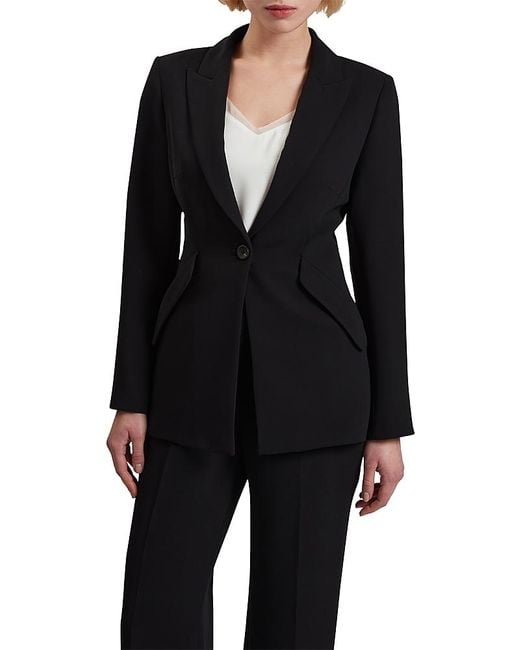 Ted Baker Black Manabl Single Breasted Tailored Blazer