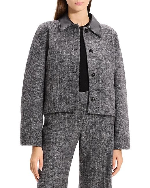 Theory Gray Malfil Jacket