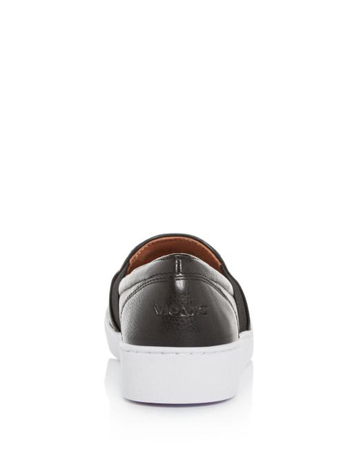 vionic black slip on sneakers
