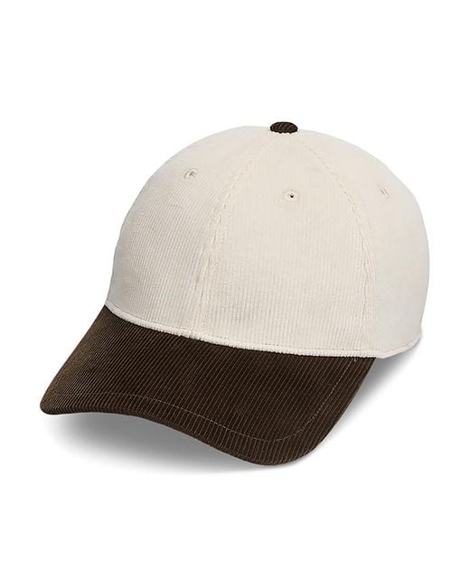 Rag & Bone Natural Harlow Baseball Cap