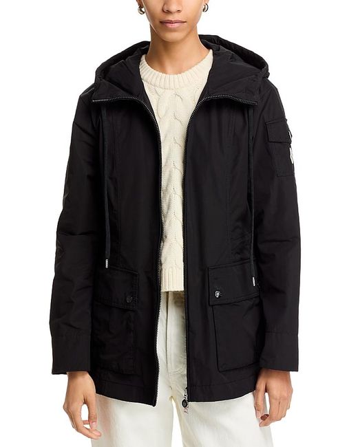 Moncler Black Leandro Hooded Parka