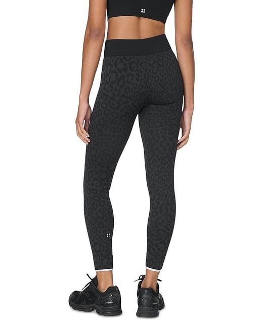 Sweaty Betty Black Animal Base Layer Leggings