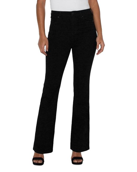 Liverpool Los Angeles Black Lucy High Rise Bootcut Jeans