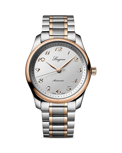 Longines Metallic Master Watch, 40Mm