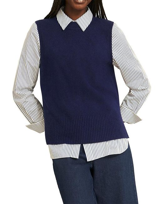 Hobbs Blue Ruby Layering Tank Top