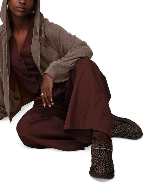 Ugg Brown Classic Mini Caspian Boots