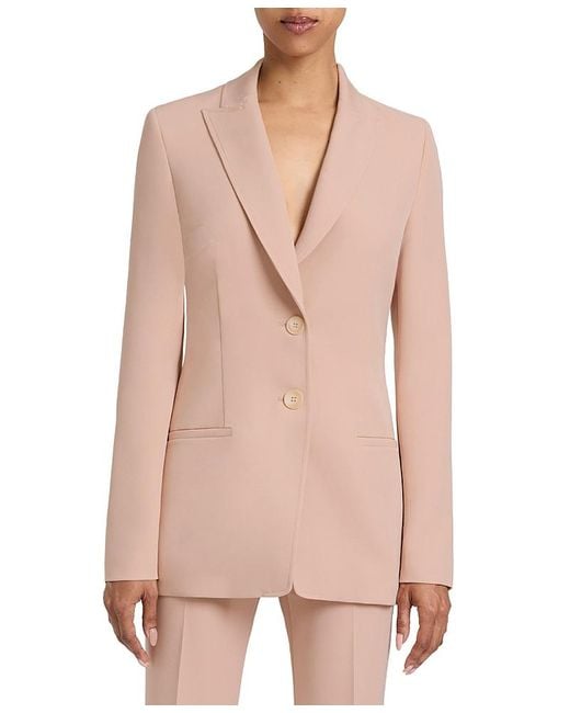 Santorelli Pink Juno Double Button Jacket