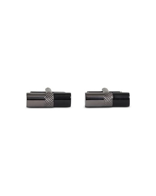 Reiss White Dexter Barrel Cufflinks for men