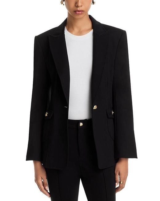 Cinq À Sept Black Sable Blazer