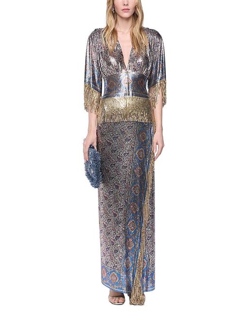 Rabanne Multicolor Chainmail Blouse