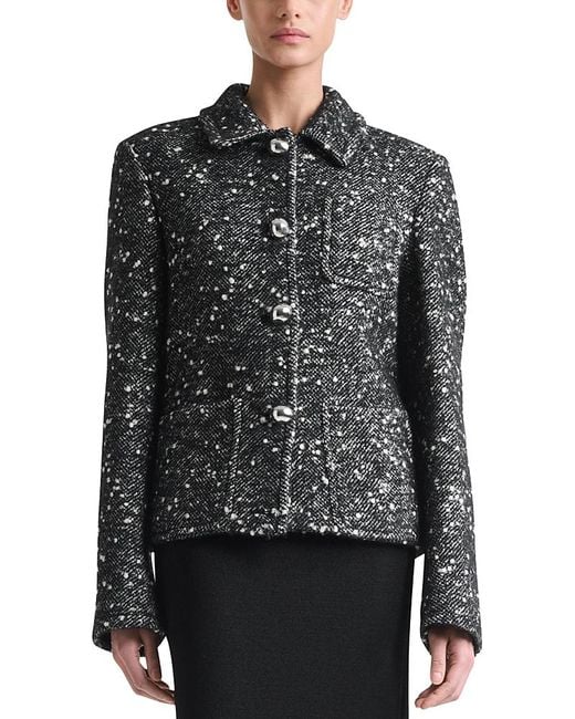 Altuzarra Gray Bart Marled Jacket