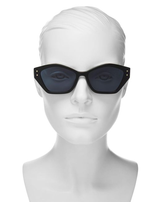 Dior Thelios Geometric Sunglasses in Blue | Lyst