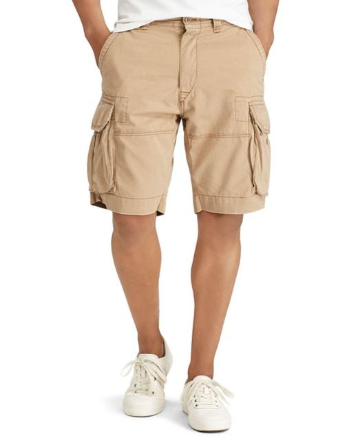 Polo Ralph Lauren Cotton 10.5 - Inch Gellar Classic Cargo Shorts in Brown  for Men - Lyst
