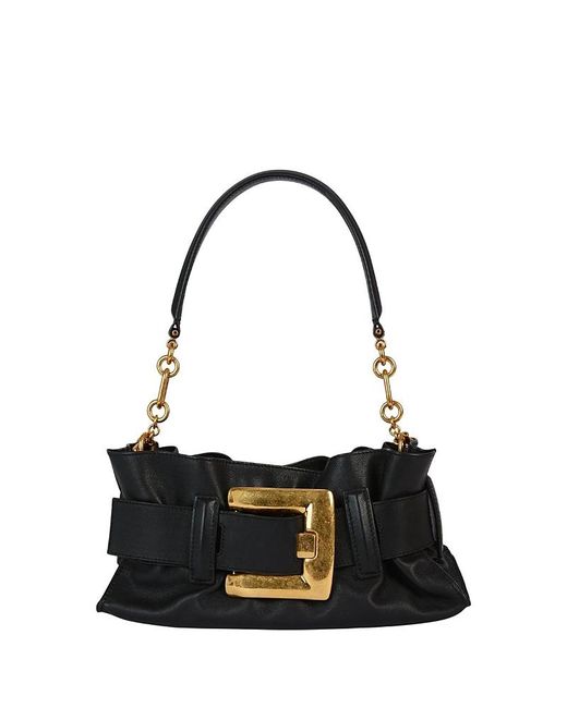 Balmain White Mini Anthem Bag