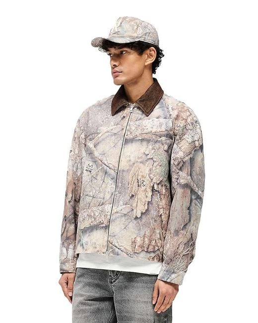 Represent Gray Real Tree Jacket for men