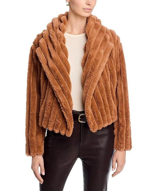 Blank Nyc Faux Fur Jacket