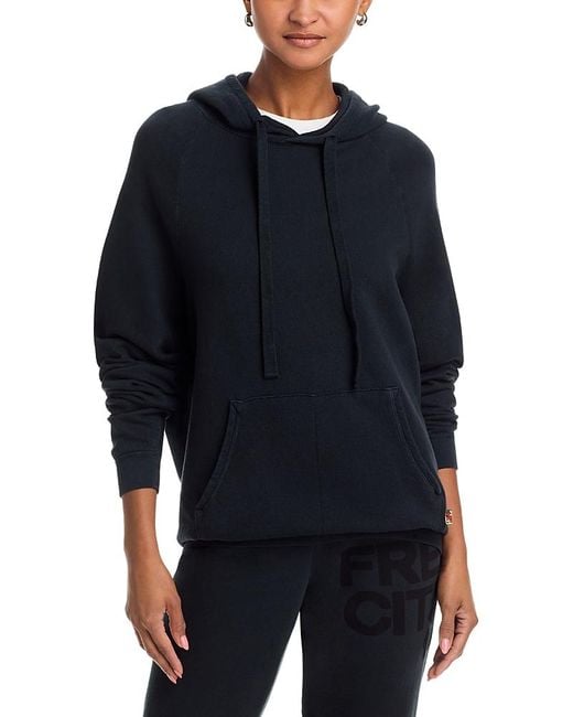 Freecity Blue Basic Goodness Terry Fluff Hoodie