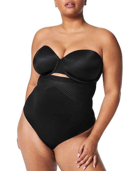 Spanx Black Thinstincts 2.0 High-Waisted Thong