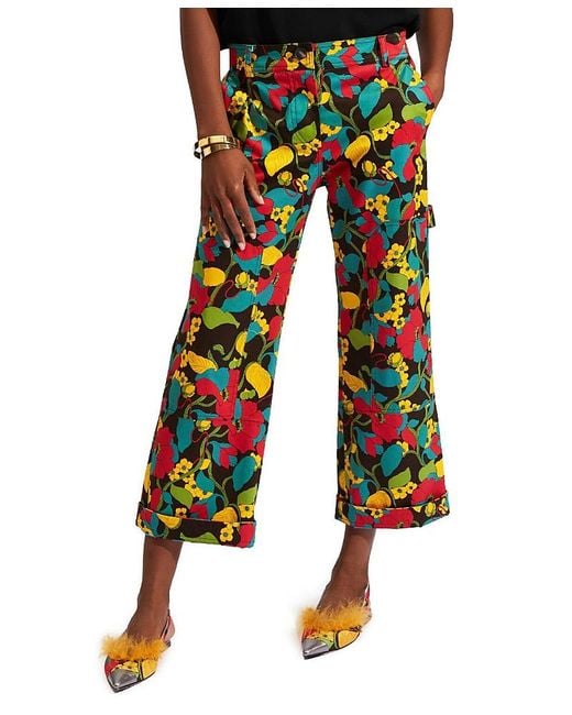 LaDoubleJ Multicolor Cargo Pants