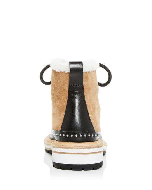 rag bone shearling boots