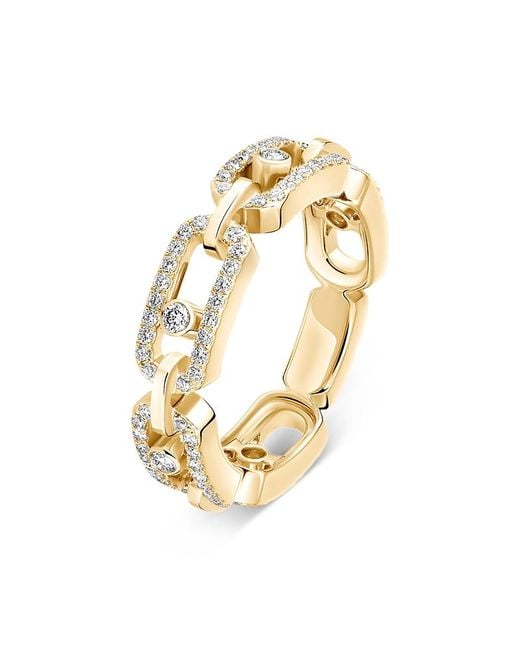 Messika Metallic Move Link Diamond Link Ring